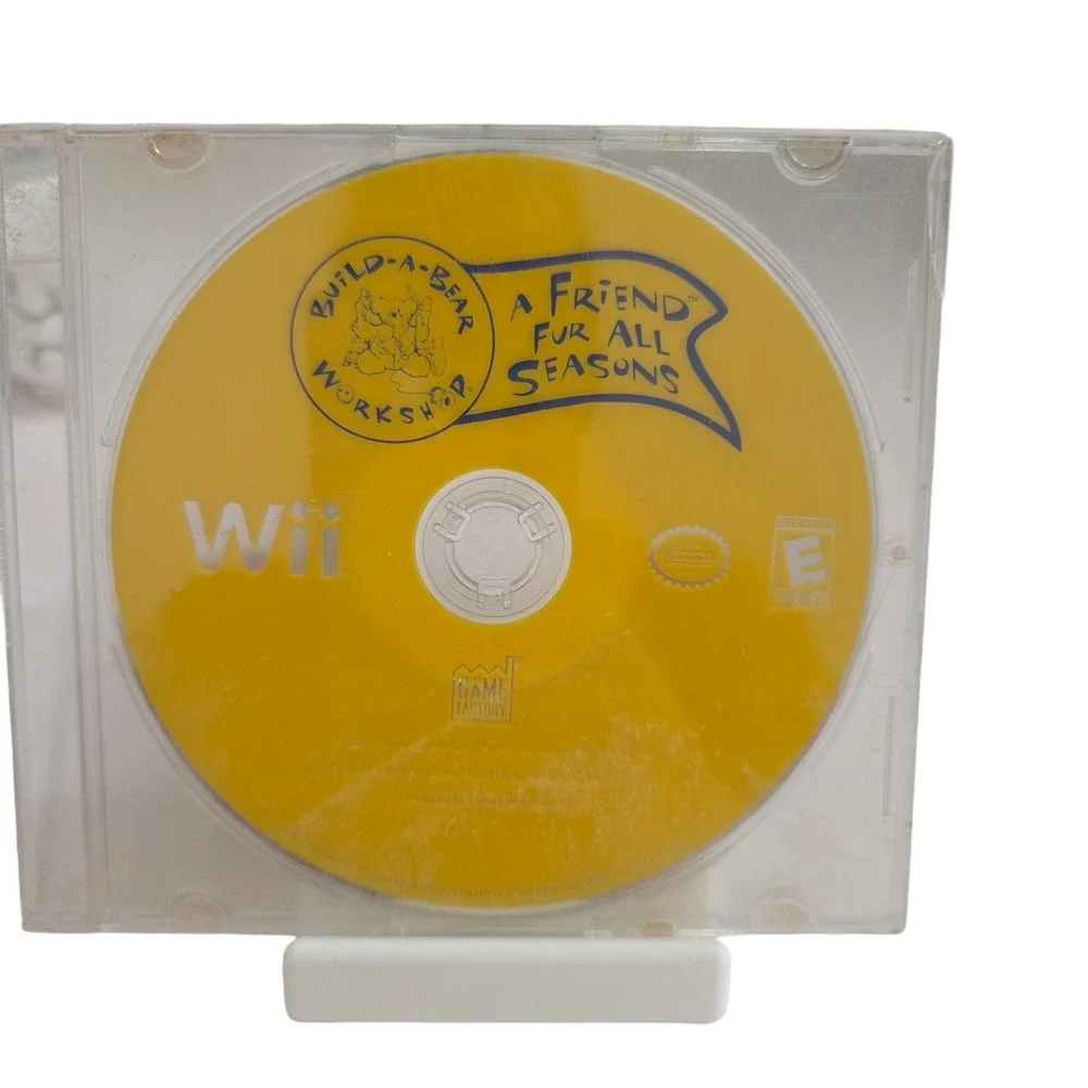 Build-A-Bear Workshop A Friend Fur All Seasons Wii Disc Only‎ Untested Game